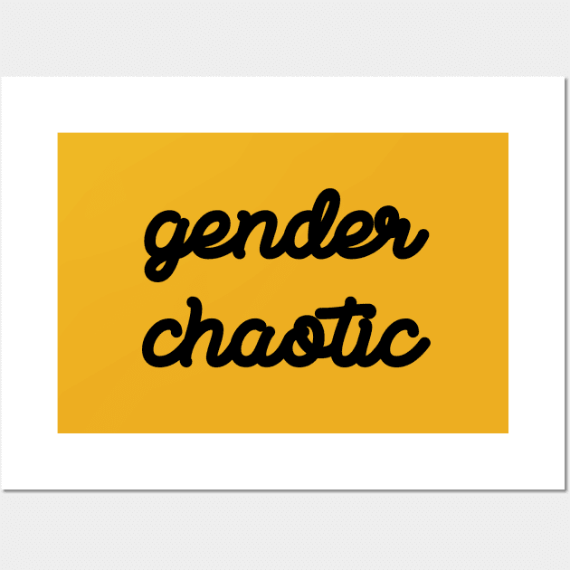 Gender Chaotic Wall Art by SuchPrettyWow